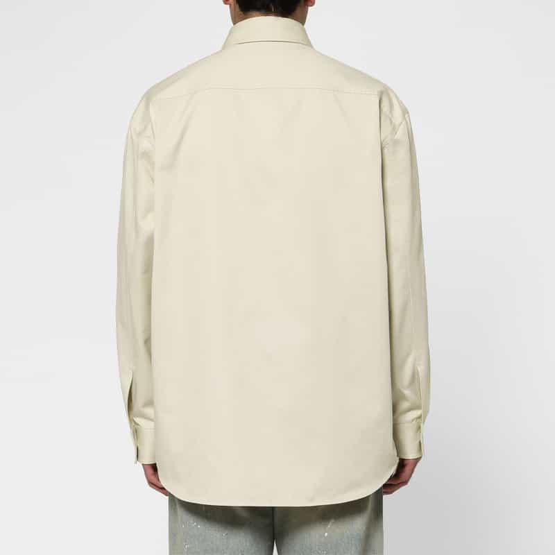 MM6 MAISON MARGIELA MM6 MAISON MARGIELA＜エムエム6 メゾン マルジェラ＞ ロングスリーブカジュアルシャツ BEIGE
