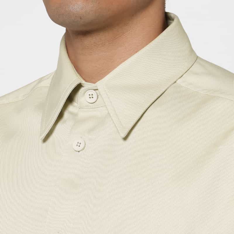 MM6 MAISON MARGIELA MM6 MAISON MARGIELA＜エムエム6 メゾン マルジェラ＞ ロングスリーブカジュアルシャツ BEIGE