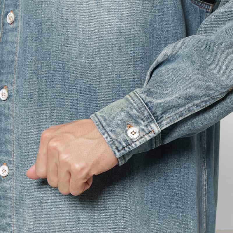 MM6 MAISON MARGIELA MM6 MAISON MARGIELA＜エムエム6 メゾン マルジェラ＞ デニムシャツ BLUE