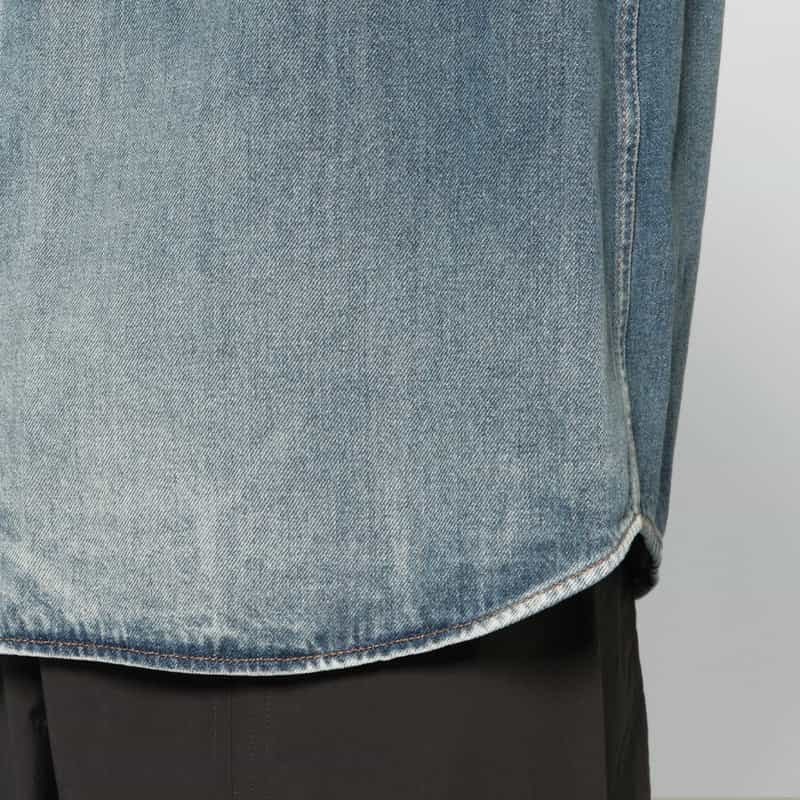 MM6 MAISON MARGIELA MM6 MAISON MARGIELA＜エムエム6 メゾン マルジェラ＞ デニムシャツ BLUE