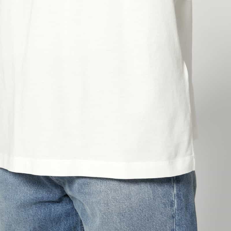 MM6 MAISON MARGIELA MM6 MAISON MARGIELA＜エムエム6 メゾン マルジェラ＞ ロゴ入りTシャツ WHITE