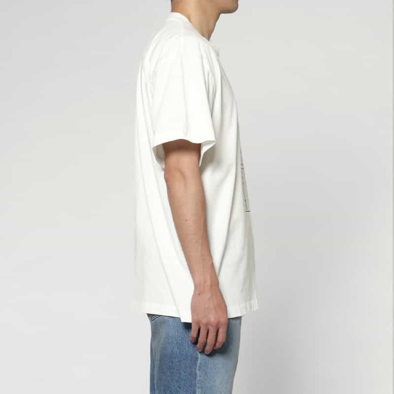 MM6 MAISON MARGIELA MM6 MAISON MARGIELA＜エムエム6 メゾン マルジェラ＞ ロゴ入りTシャツ WHITE