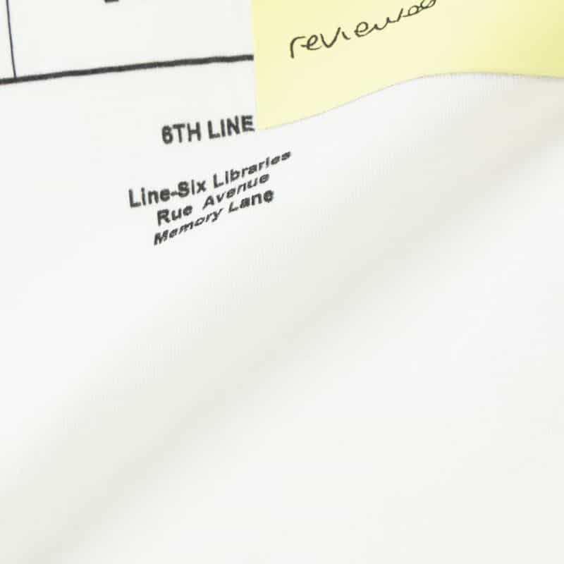 MM6 MAISON MARGIELA MM6 MAISON MARGIELA＜エムエム6 メゾン マルジェラ＞ ロゴ入りTシャツ WHITE