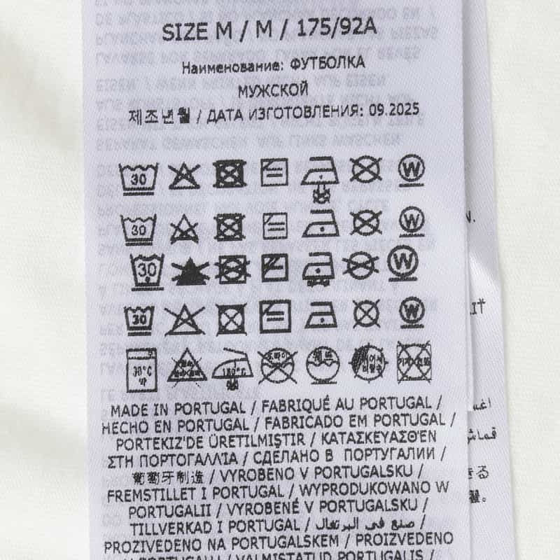 MM6 MAISON MARGIELA MM6 MAISON MARGIELA＜エムエム6 メゾン マルジェラ＞ ロゴ入りTシャツ WHITE