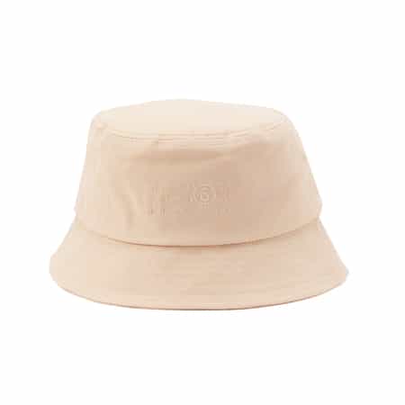 MM6 MAISON MARGIELA＜エムエム6 メゾン マルジェラ＞ ロゴ入りバケットハット