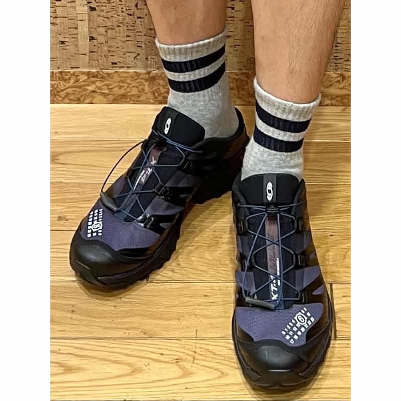 MM6 MAISON MARGIELA MM6 MAISON MARGIELA＜エムエム6 メゾン マルジェラ＞ ×SALOMON＜サロモン＞ コラボレートスニーカー"XT-4 Mule" BLACK