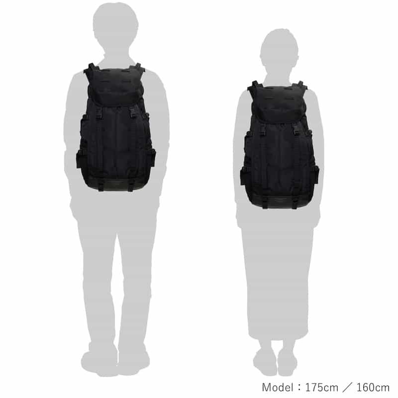 PORTER PORTER＜ポーター＞MONOCHROME "BACKPACK" BLACK
