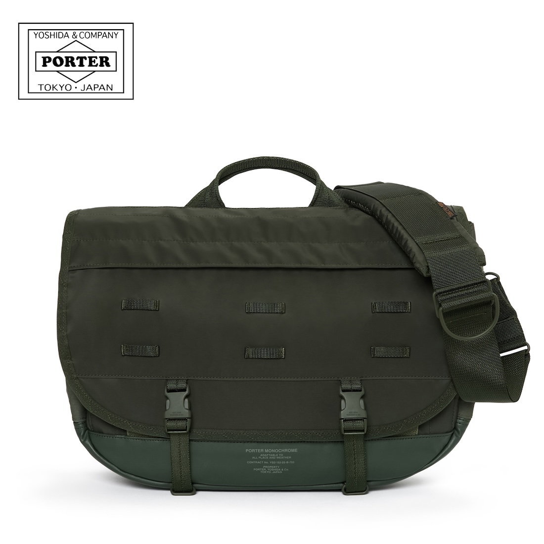 PORTER＜ポーター＞MONOCHROME "MESSENGER BAG"