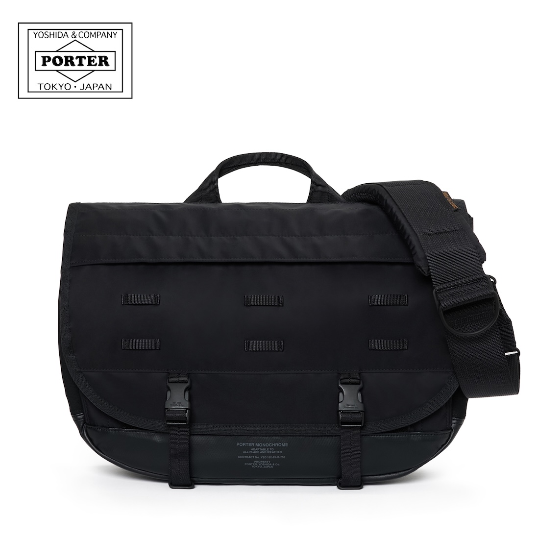 PORTER＜ポーター＞MONOCHROME "MESSENGER BAG"