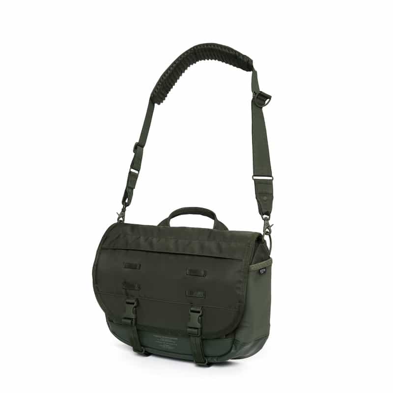 PORTER PORTER＜ポーター＞MONOCHROME "MESSENGER BAG (S)" KHAKI