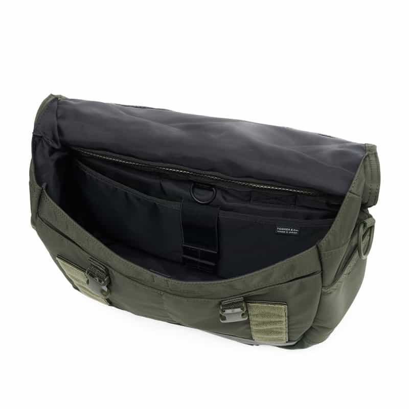 PORTER PORTER＜ポーター＞MONOCHROME "MESSENGER BAG (S)" KHAKI