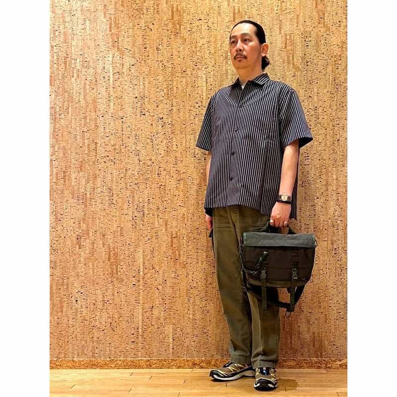 PORTER PORTER＜ポーター＞MONOCHROME "MESSENGER BAG (S)" BLACK