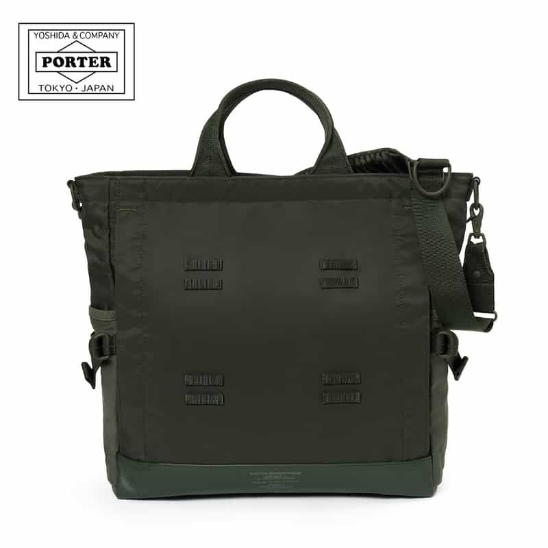 PORTER＜ポーター＞MONOCHROME "2WAY TOTE BAG"