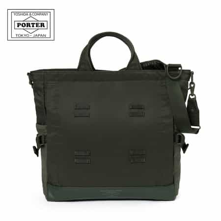 PORTER＜ポーター＞MONOCHROME "2WAY TOTE BAG"