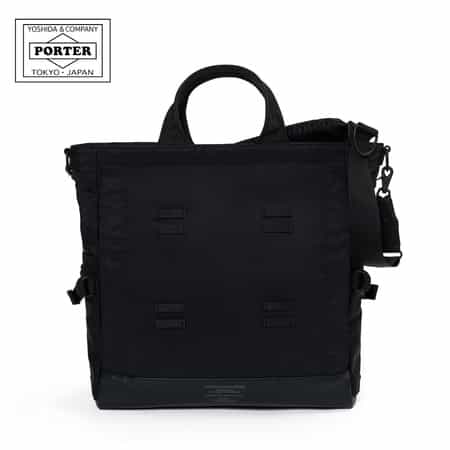 PORTER＜ポーター＞MONOCHROME "2WAY TOTE BAG"