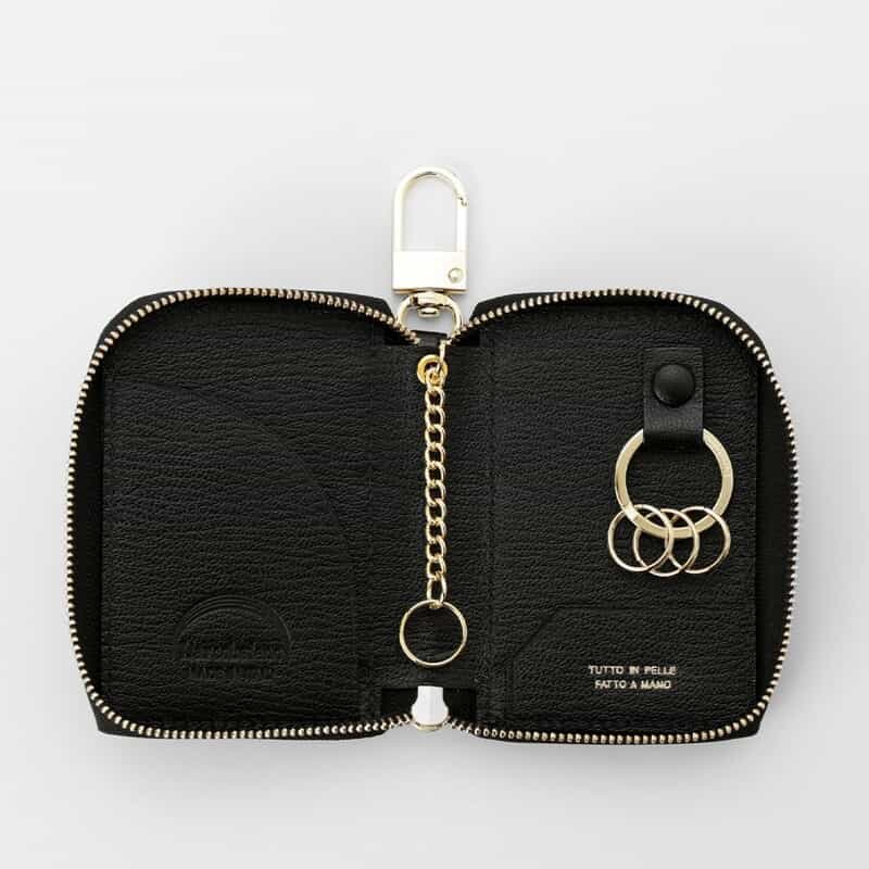 L’ARCOBALENO L'ARCOBALENO＜ラルコバレーノ＞ バーニーズ　ニューヨーク限定 キーケース BLACK