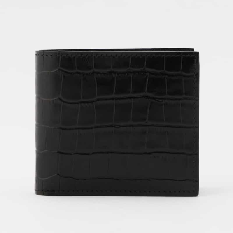 L’ARCOBALENO L'ARCOBALENO＜ラルコバレーノ＞ バーニーズ　ニューヨーク限定 2つ折りウォレット BLACK