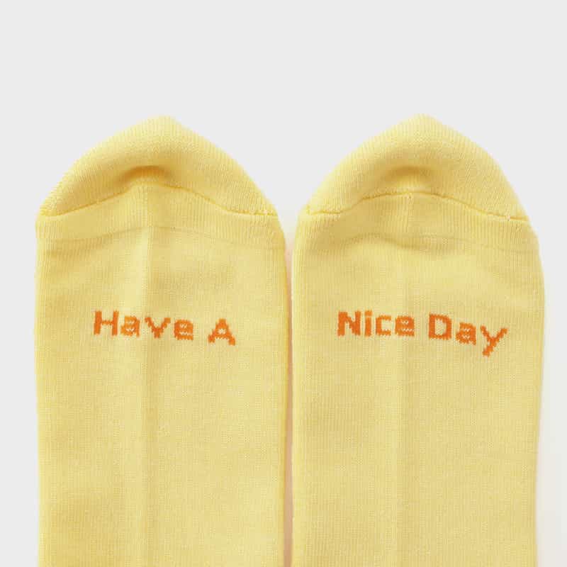 ROSTER SOX ROSTERSOX＜ロスターソックス＞ リブソックス YELLOW