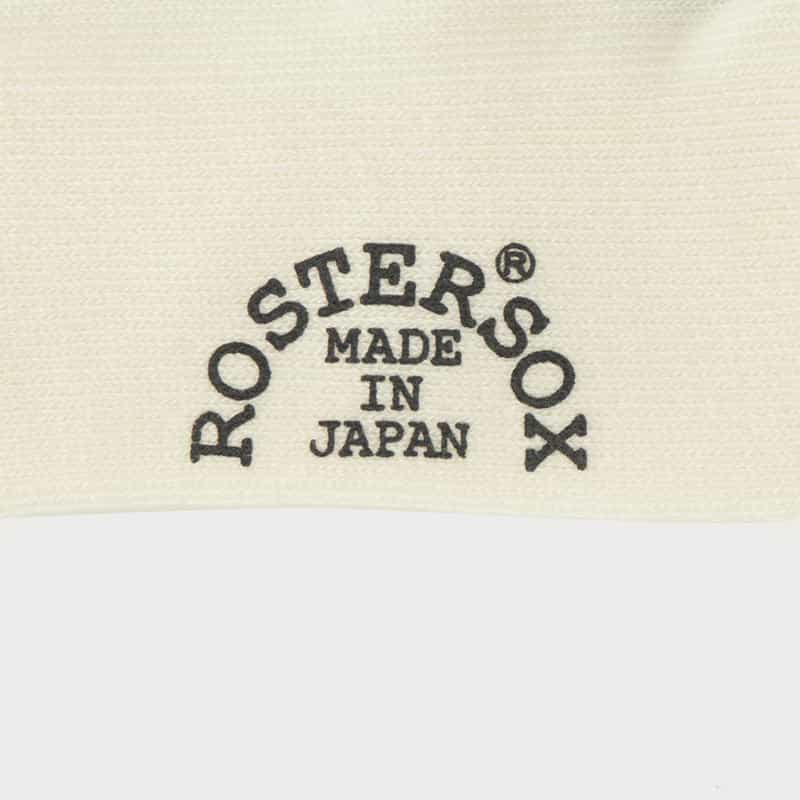 ROSTER SOX ROSTERSOX＜ロスターソックス＞ リブソックス WHITE