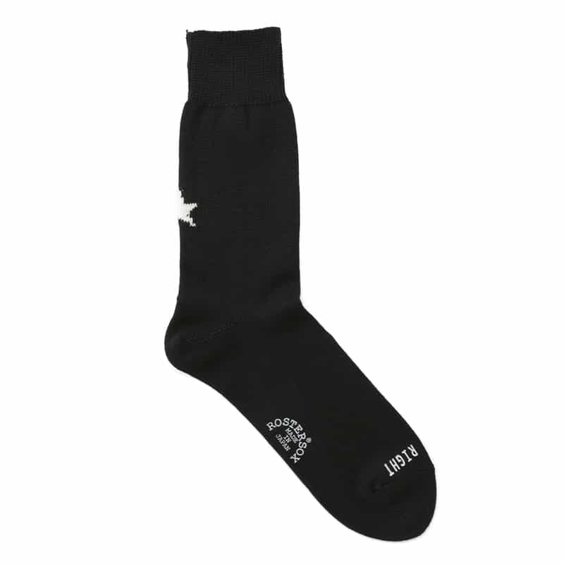 ROSTER SOX ROSTERSOX＜ロスターソックス＞ ワンスターソックス BLACK