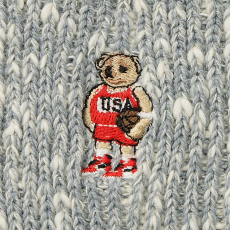 ROSTER SOX ROSTERSOX＜ロスターソックス＞ バーニーズ　ニューヨーク限定ソックス LIGHT GRAY