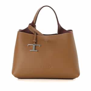 TOD'S ＜トッズ＞ レザーミニワンハンドルバッグ “T Timeless“