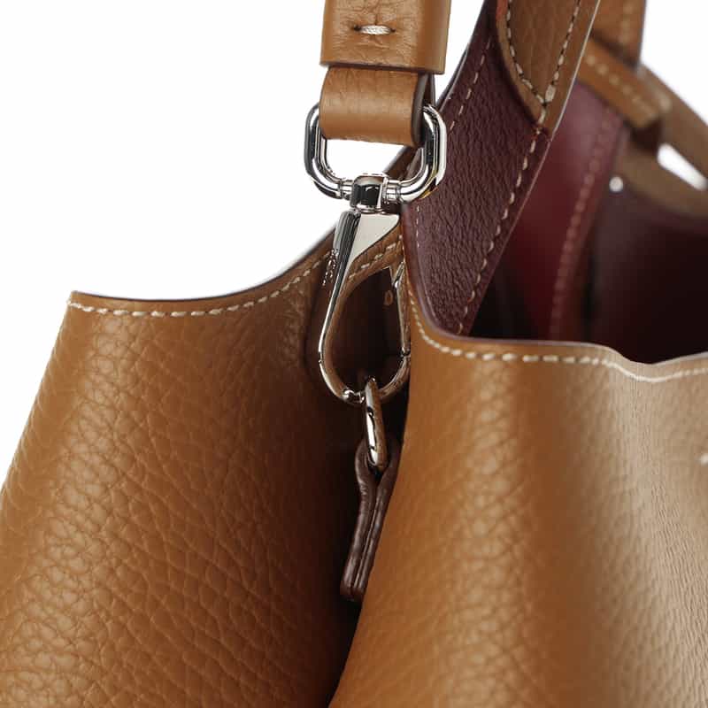 TOD’S TOD'S ＜トッズ＞ レザーミニワンハンドルバッグ “T Timeless“ CAMEL