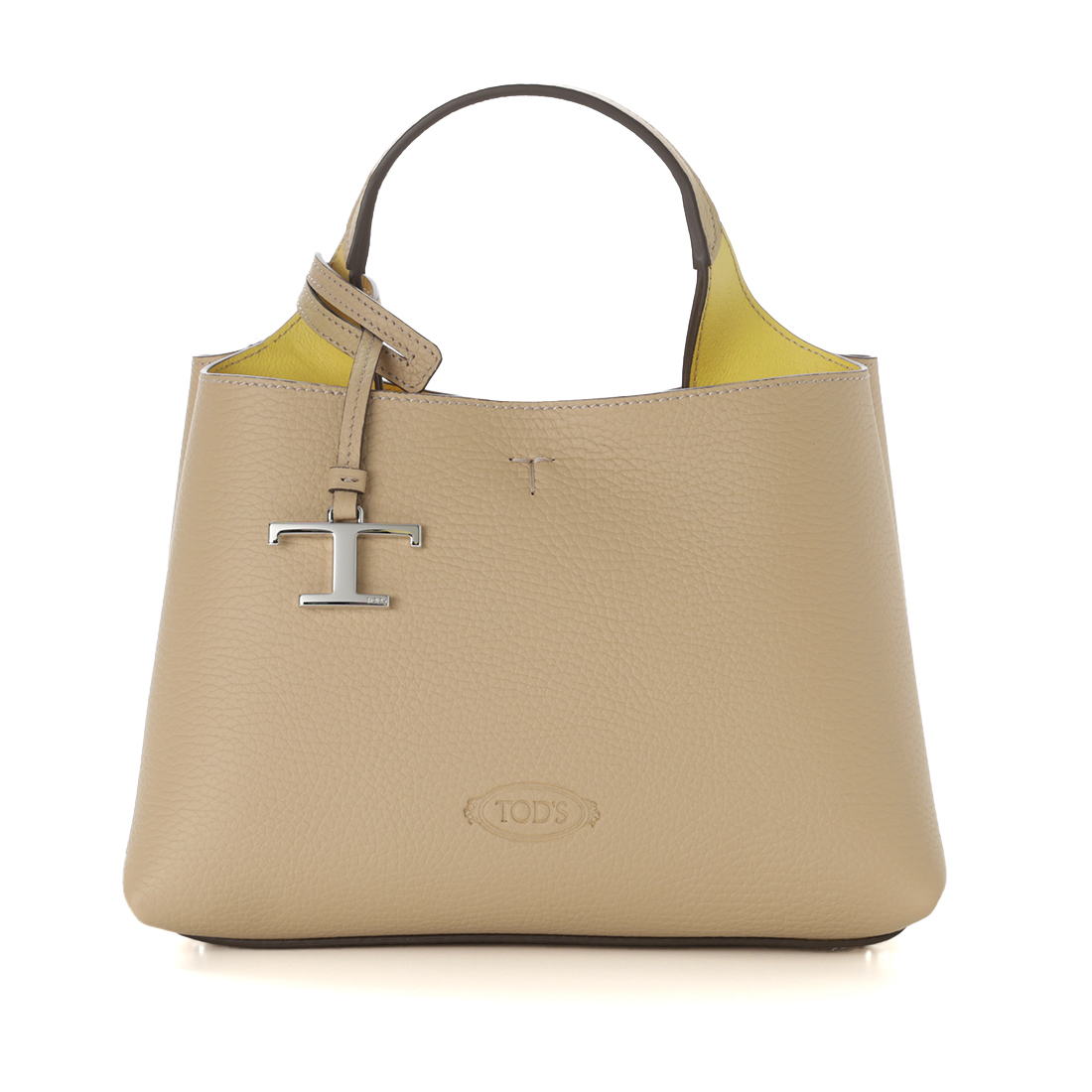 TOD'S ＜トッズ＞ レザーミニワンハンドルバッグ “T Timeless“