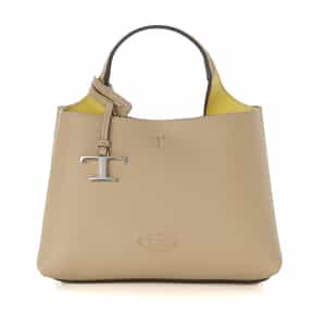 TOD'S ＜トッズ＞ レザーミニワンハンドルバッグ “T Timeless“