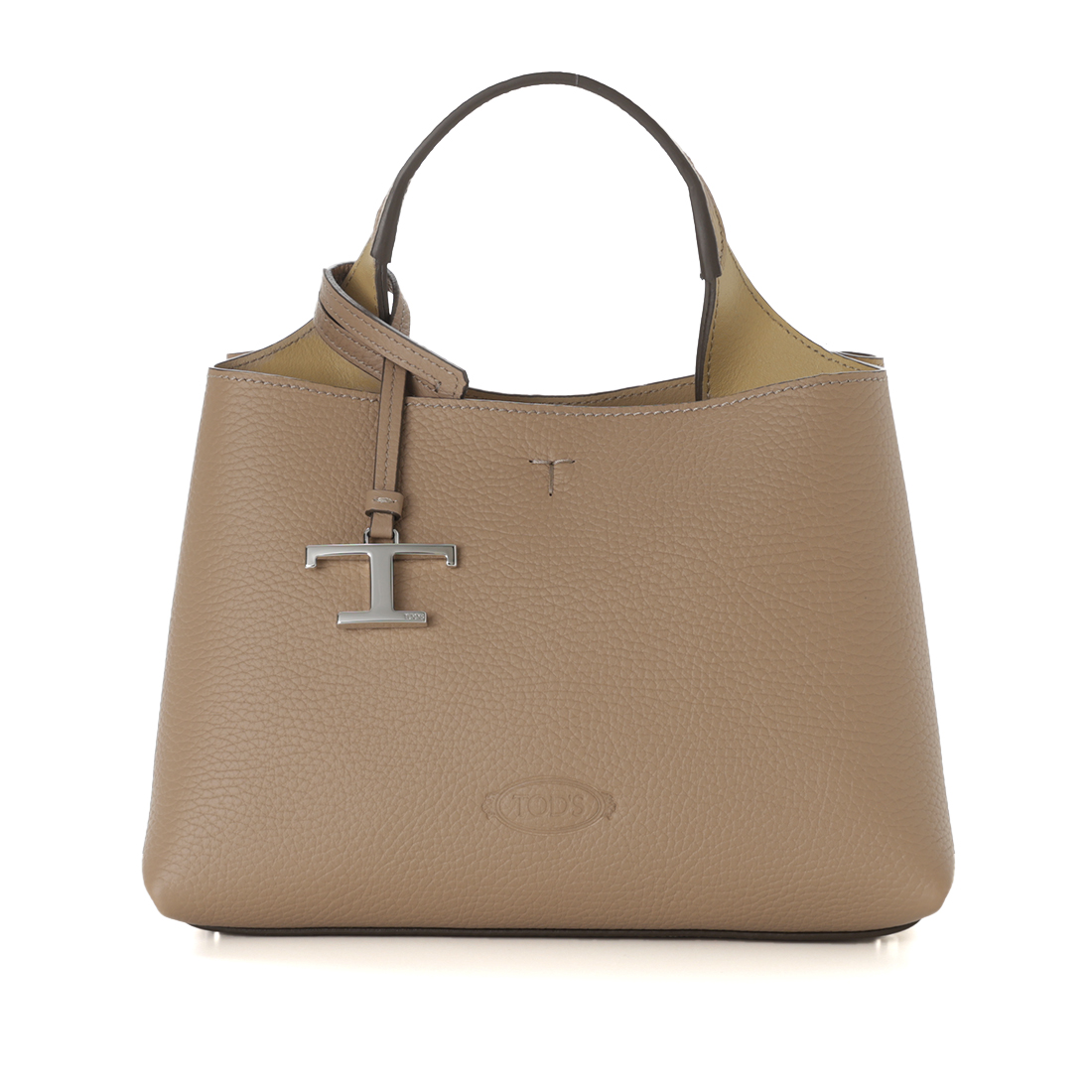 TOD'S ＜トッズ＞ レザーミニワンハンドルバッグ “T Timeless“