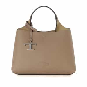 TOD'S ＜トッズ＞ レザーミニワンハンドルバッグ “T Timeless“