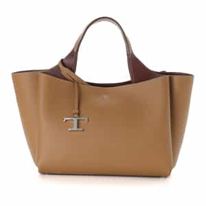 TOD'S ＜トッズ＞ レザーミニトートバッグ “T Timeless“