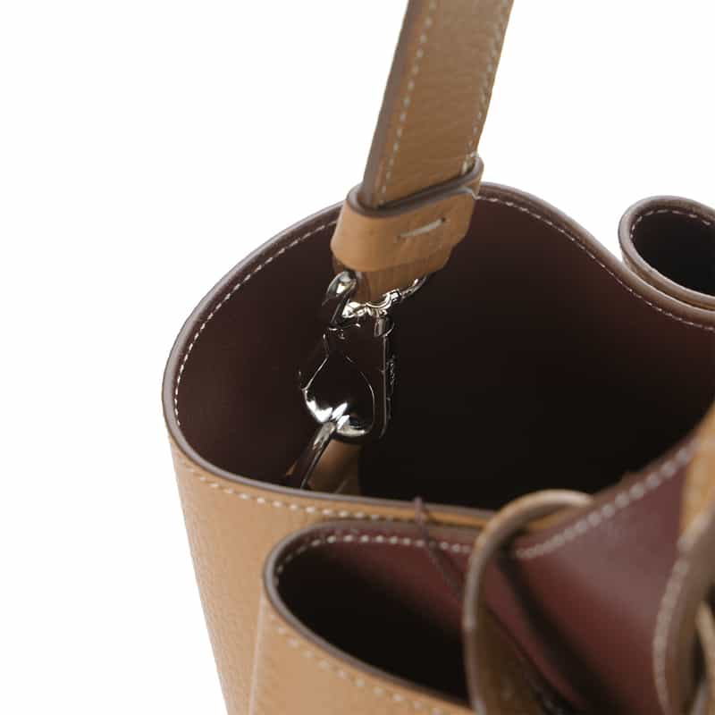 TOD’S TOD'S ＜トッズ＞ レザーミニトートバッグ “T Timeless“ CAMEL