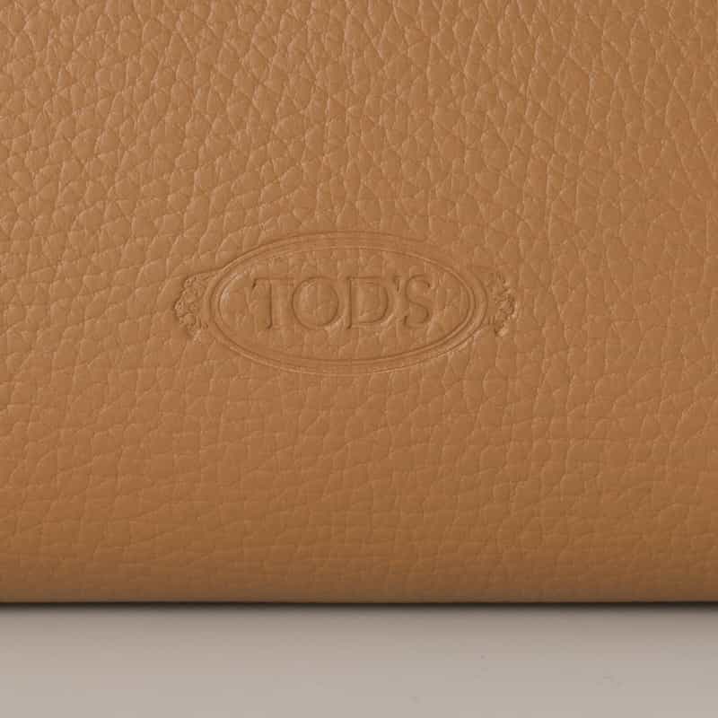 TOD’S TOD'S ＜トッズ＞ レザーミニトートバッグ “T Timeless“ CAMEL