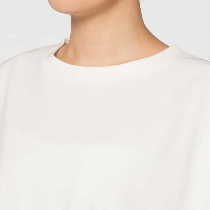 BARNEYS NEW YORK サイドドローストリング カットソー WHITE