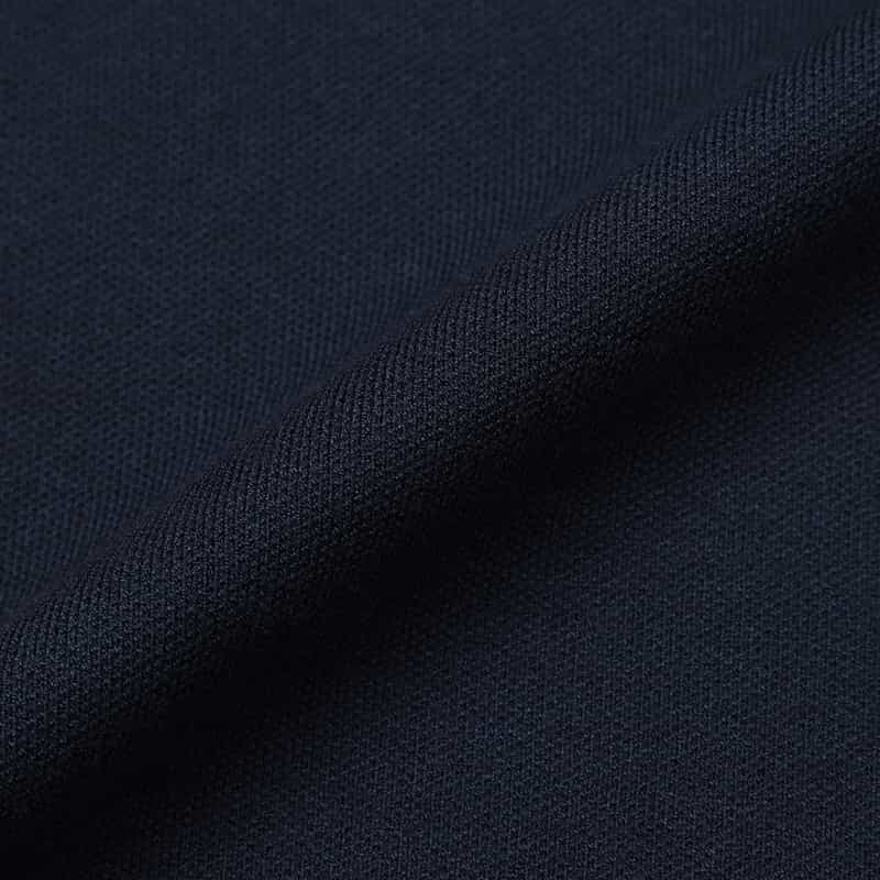 BARNEYS NEW YORK ウォッシャブル 2枚襟デザインニットプルオーバー NAVY