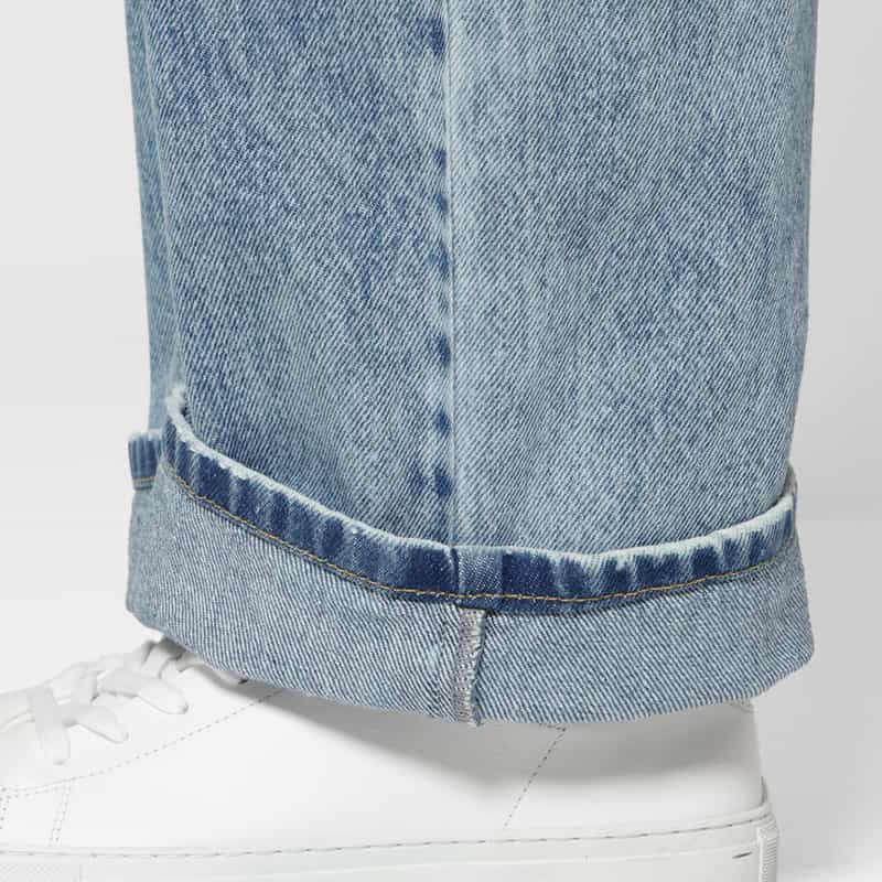 MAISON MARGIELA MAISON MARGLELA ＜メゾンマルジェラ＞ カットオフ5ポケットデニムパンツ LIGHT BLUE