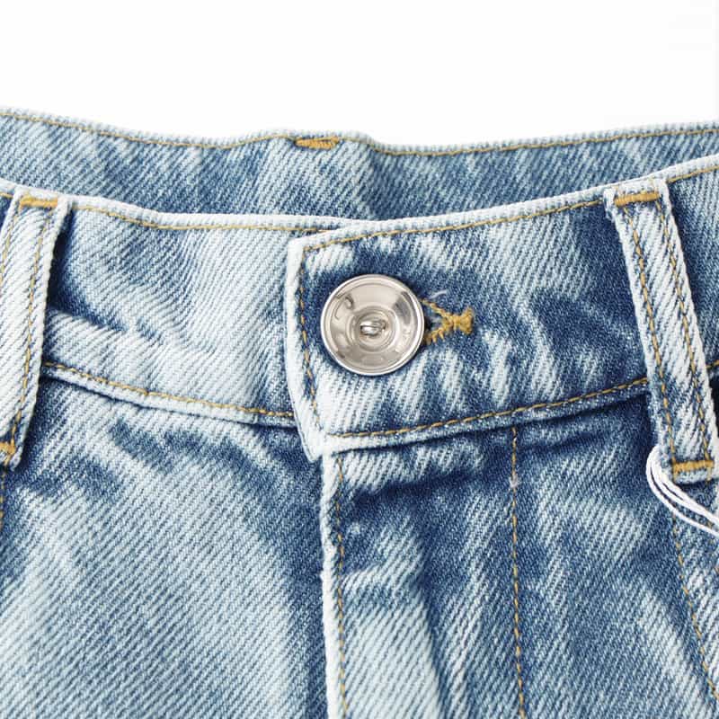 MAISON MARGIELA MAISON MARGLELA ＜メゾンマルジェラ＞ カットオフ5ポケットデニムパンツ LIGHT BLUE