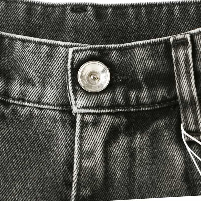 MAISON MARGIELA MAISON MARGLELA ＜メゾンマルジェラ＞ カットオフ5ポケットデニムパンツ BLACK