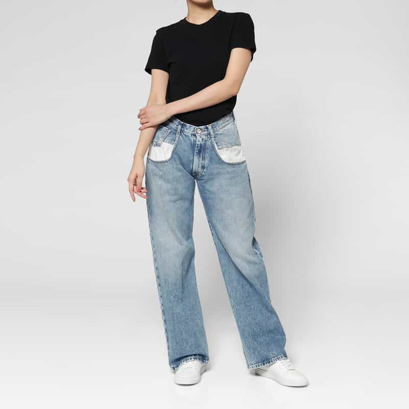 MAISON MARGIELA MAISON MARGLELA＜メゾンマルジェラ＞ デニムパンツ LIGHT BLUE