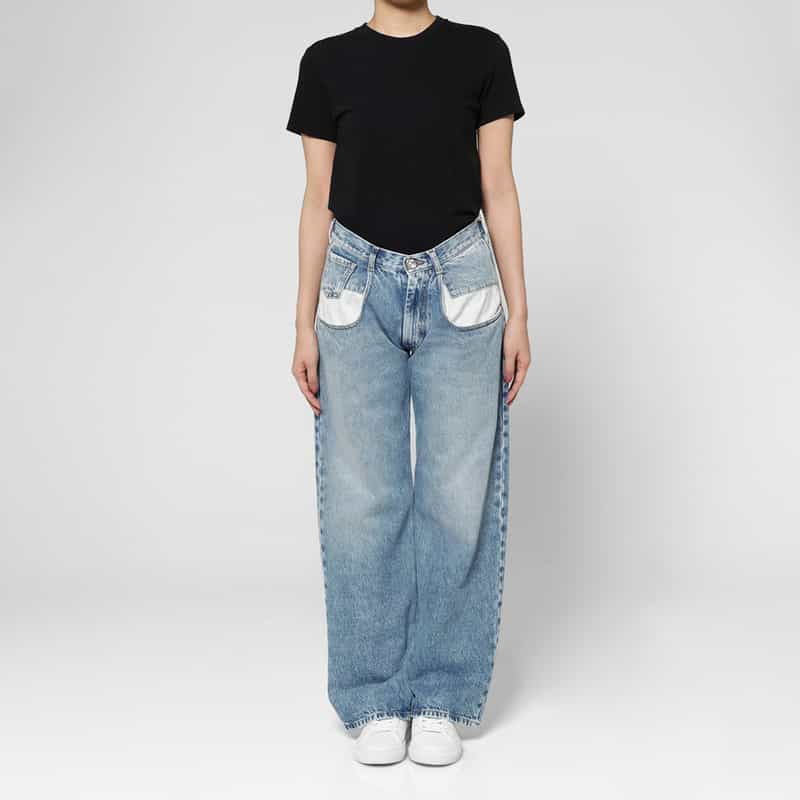 MAISON MARGIELA MAISON MARGLELA＜メゾンマルジェラ＞ デニムパンツ LIGHT BLUE