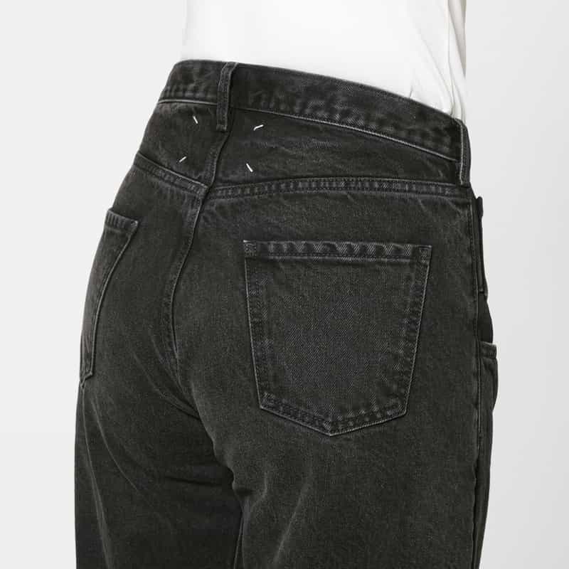 MAISON MARGIELA MAISON MARGLELA＜メゾンマルジェラ＞ デニムパンツ BLACK