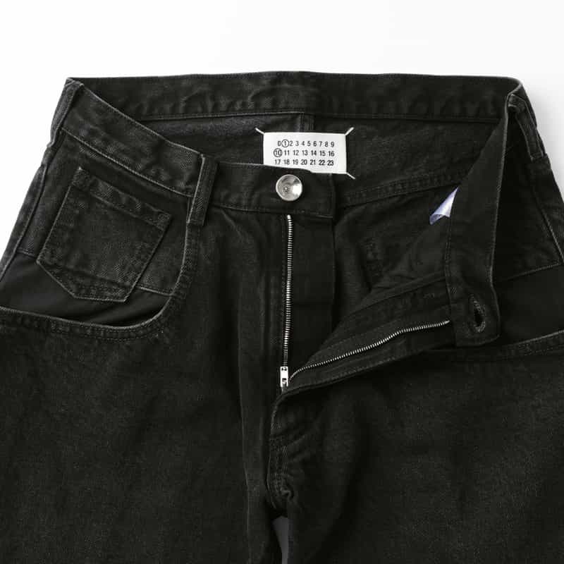 MAISON MARGIELA MAISON MARGLELA＜メゾンマルジェラ＞ デニムパンツ BLACK
