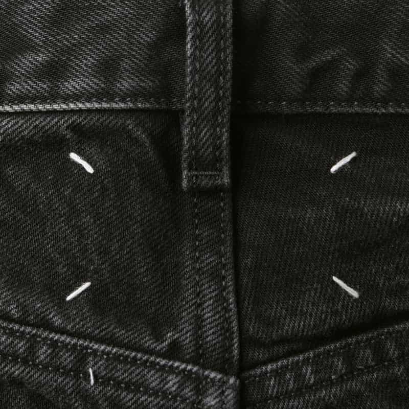 MAISON MARGIELA MAISON MARGLELA＜メゾンマルジェラ＞ デニムパンツ BLACK