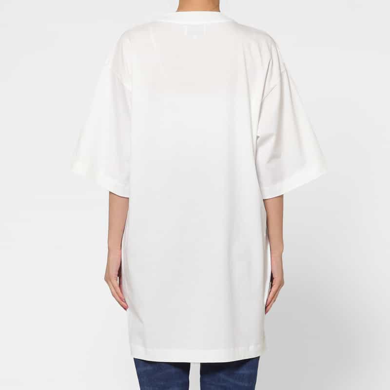 LOULOU DE SAISON LOU LOU DE SAISON ＜ルル デ セゾン＞ Tシャツドレス WHITE