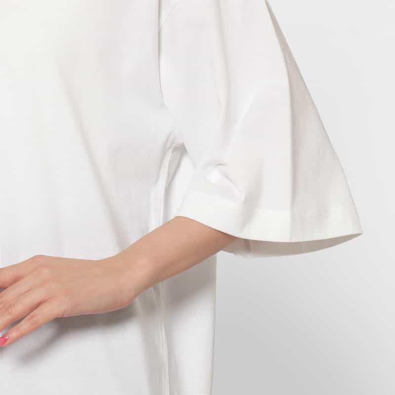 LOULOU DE SAISON LOU LOU DE SAISON ＜ルル デ セゾン＞ Tシャツドレス WHITE