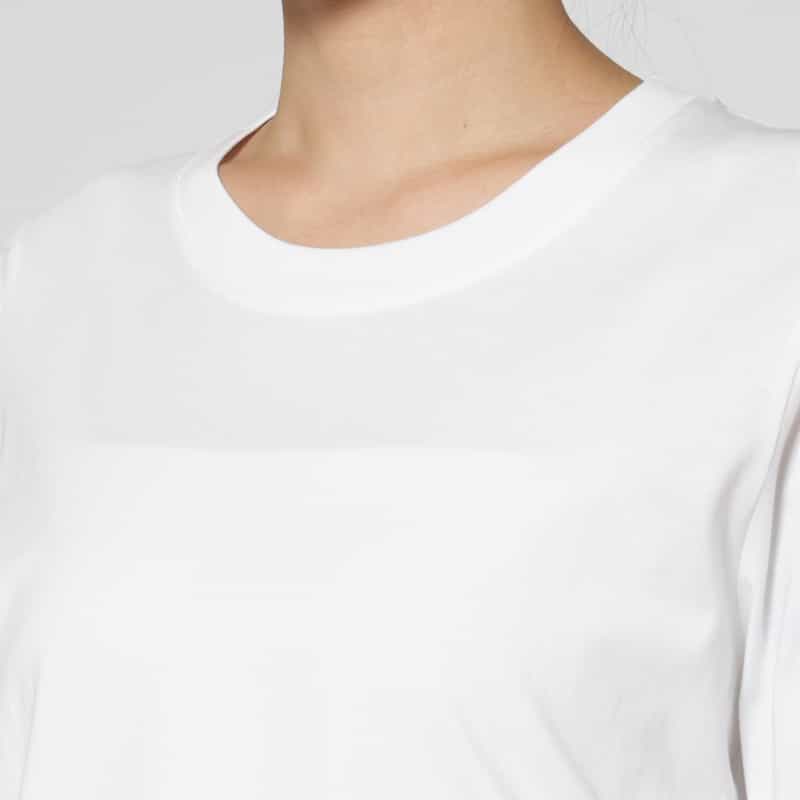 LOULOU DE SAISON LOU LOU DE SAISON ＜ルル デ セゾン＞ スピーマコットン ラウンドネックカットソー WHITE