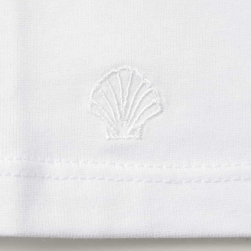 LOULOU DE SAISON LOU LOU DE SAISON ＜ルル デ セゾン＞ スピーマコットン ラウンドネックカットソー WHITE