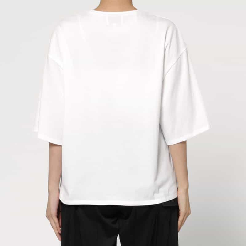 LOULOU DE SAISON LOU LOU DE SAISON ＜ルル デ セゾン＞ コットンジャージーカットソー WHITE