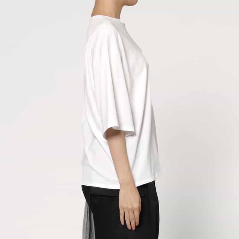 LOULOU DE SAISON LOU LOU DE SAISON ＜ルル デ セゾン＞ コットンジャージーカットソー WHITE